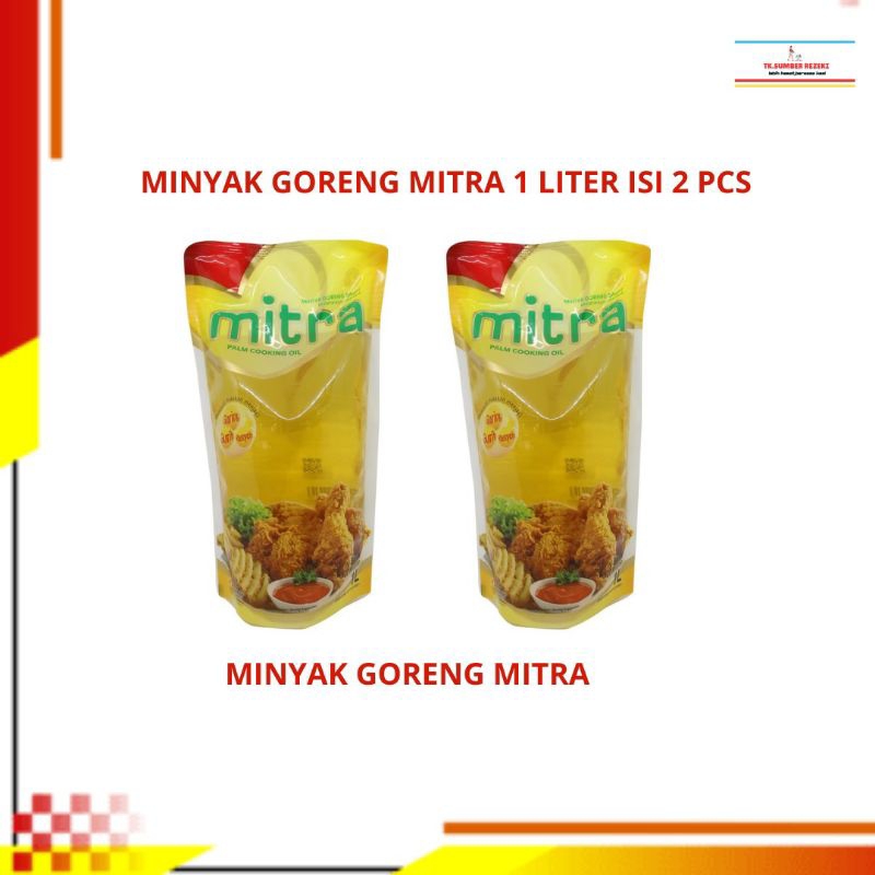 

[PAKET HEMAT ISI 2] Minyak Goreng Mitra 1 Liter Pouch PROMO MURAH/ Mitra Minyak Goreng 1 Liter Pouch PROMO MURAH