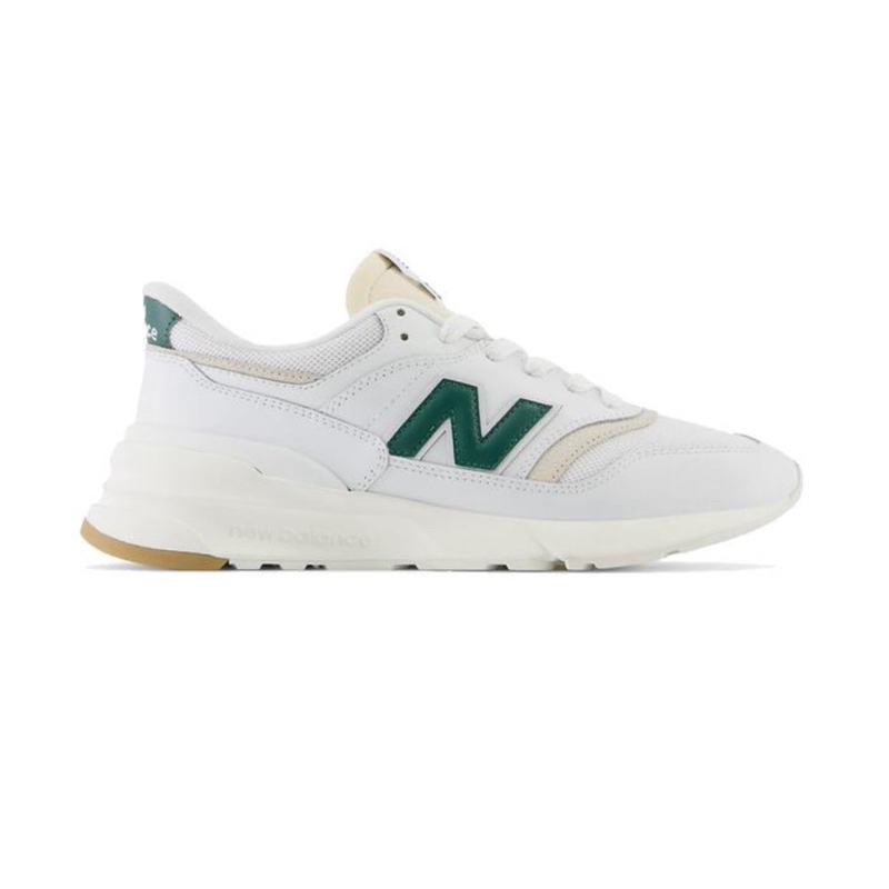 SEPATU SNEAKERS PRIA WANITA UNISEX NEW BALANCE 997R WHITE NIGHTWATCH GREEN
