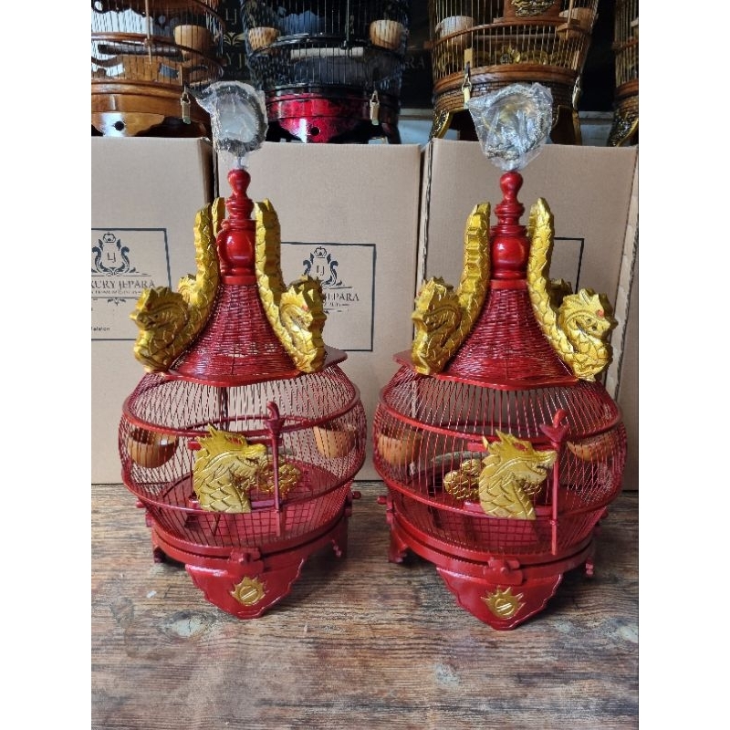 sangkar perkutut minion naga