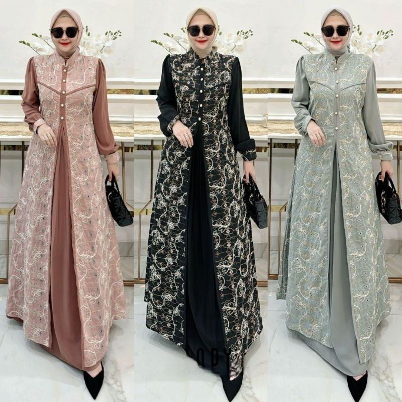FARADINA DRESS KONDANGAN ELEGAN Mewah