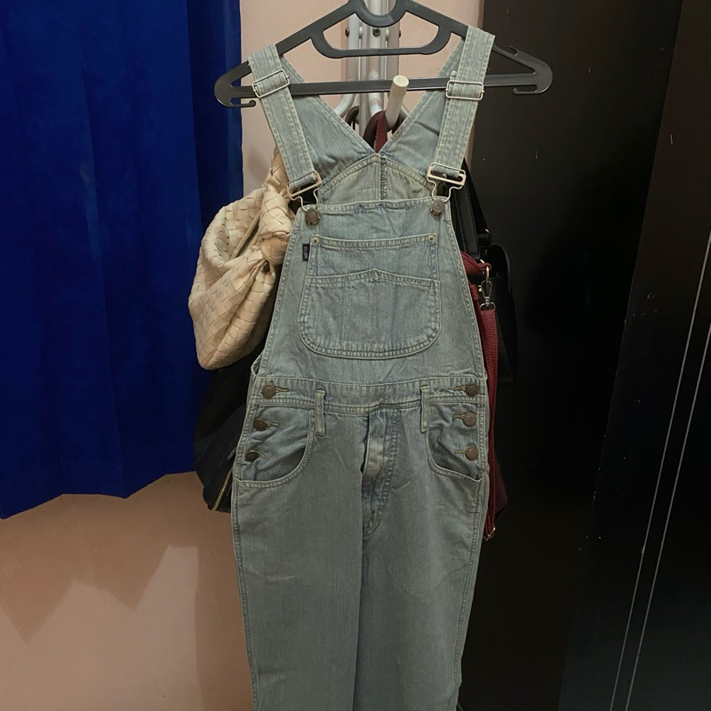 preloved overall jeans guess