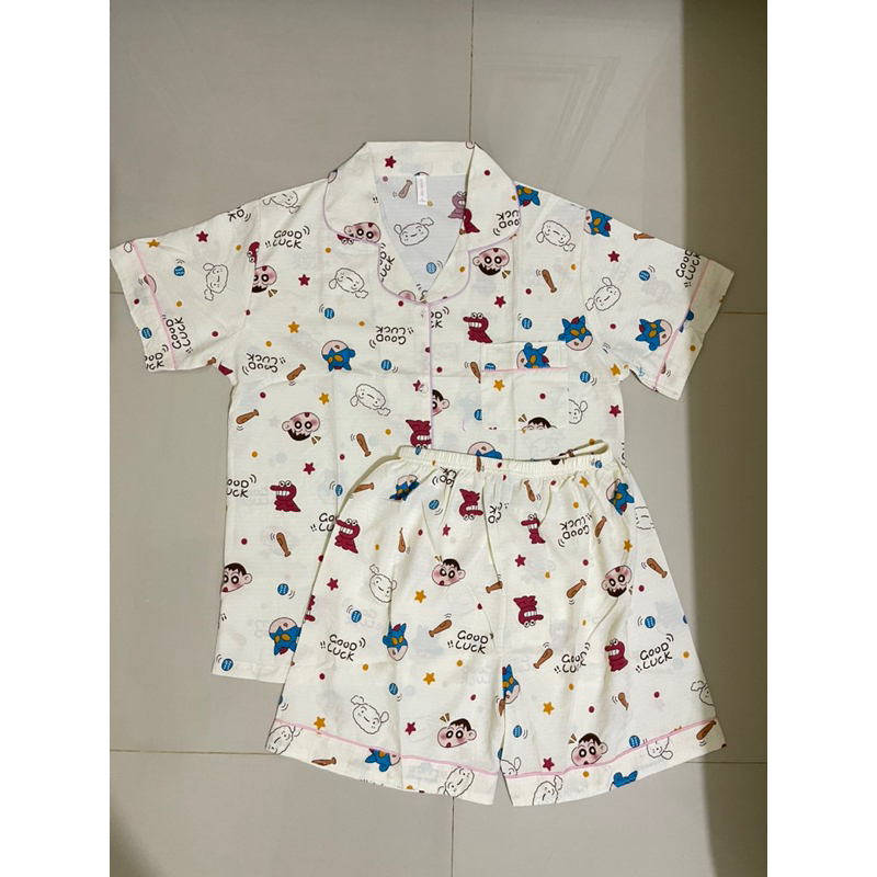 PIYAMA / BAJU TIDUR MOTIF SINCHAN IMPORT