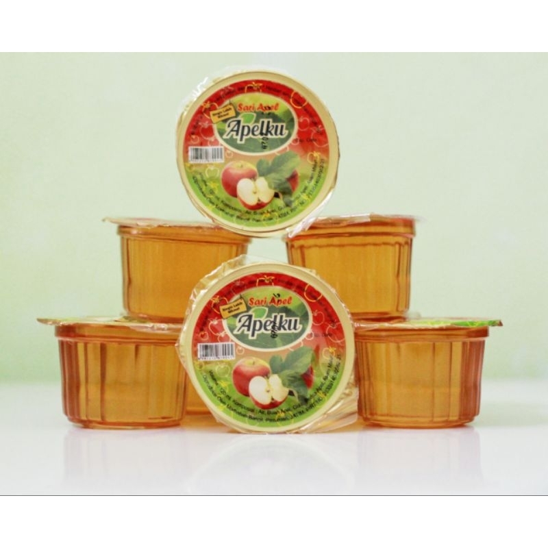 

minuman sari apel 6 cup