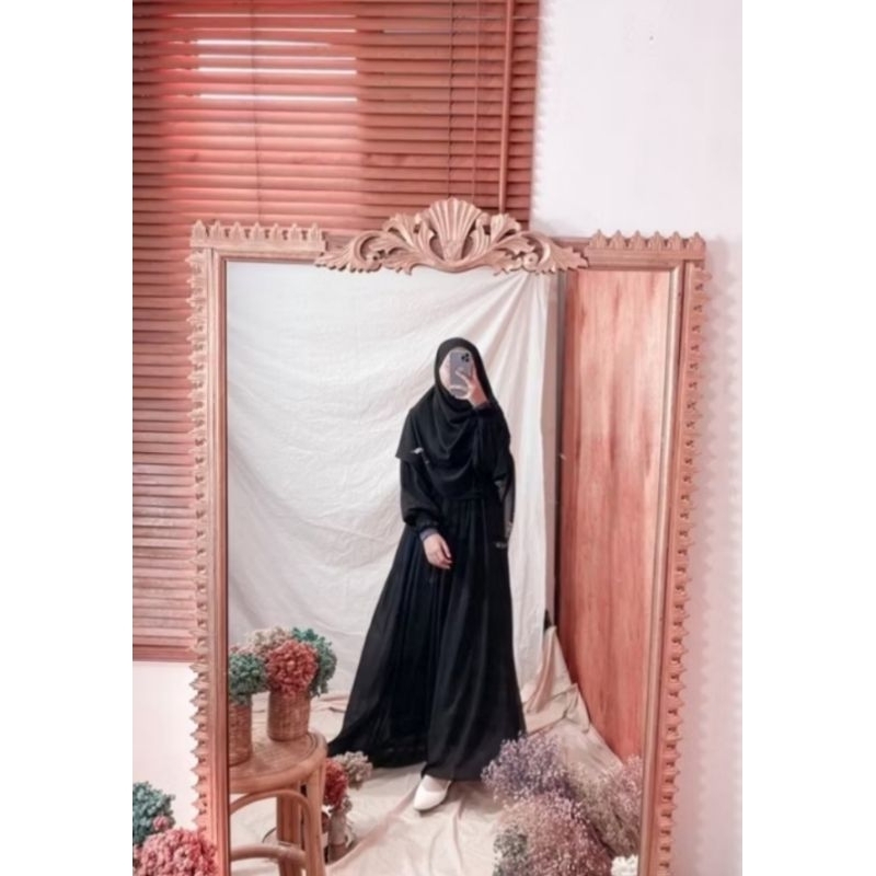 Prelove Hanna dress ARZ Yukkemari Set Hijab