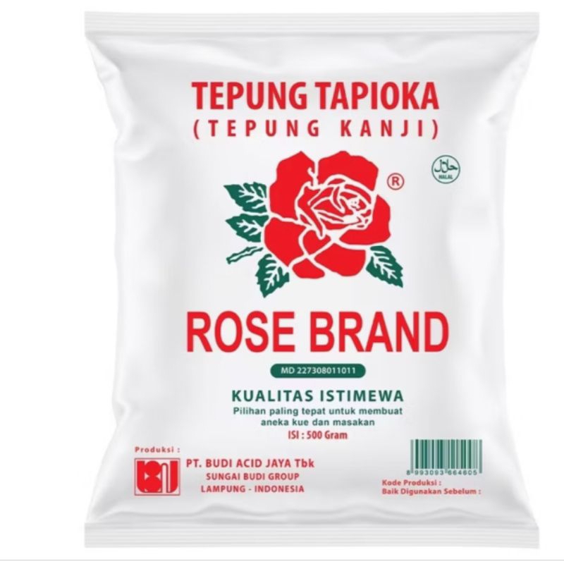 

Tepung Tapioka Rose Brand 500 gram