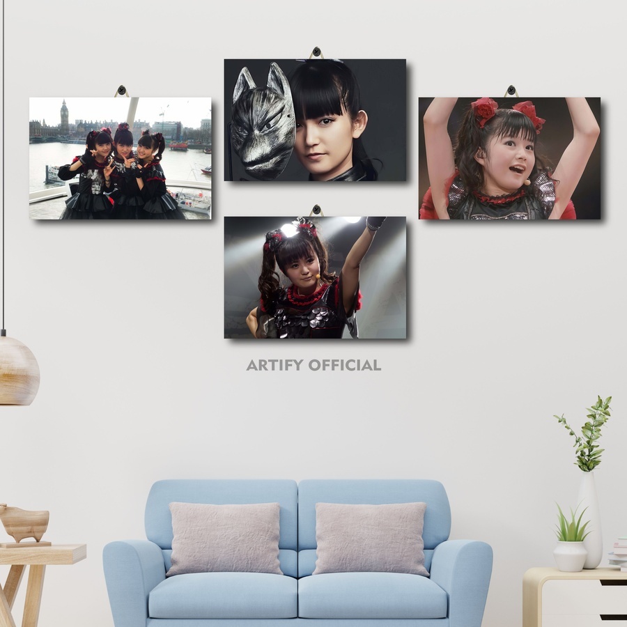 Pajangan Kamar Band Babymetal | Artify Official| Poster Kamar Band Vokalis Babymetal |P0S/ITPUN