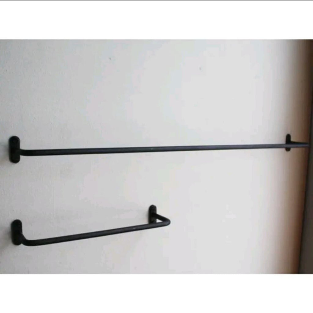 Nimira_Amira Gantungan Baju Dinding Tempel Castok Gantungan Baju Besi Dinding Cantelan Gantungan