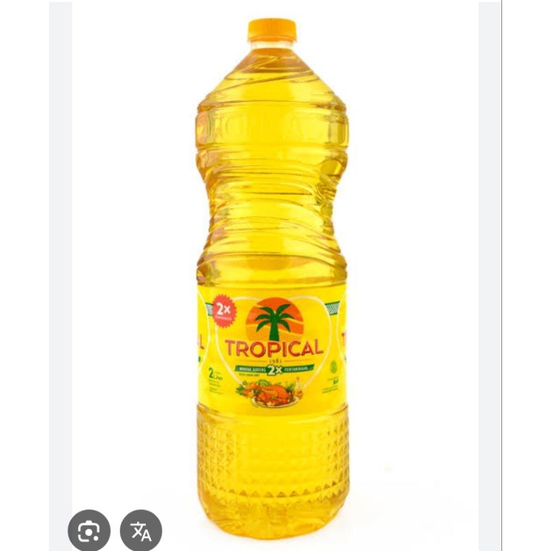 

MINYAK GORENG TROPICAL 2 LITER