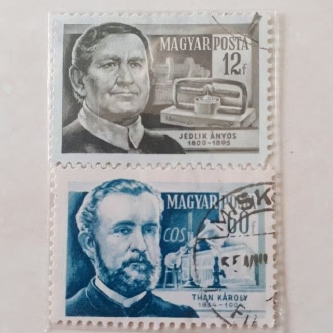 

Perangko Hungaria Scientists Tahun 1954 set 2pcs