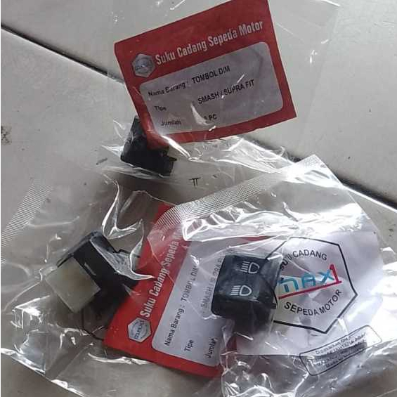 [ BERKAH MOTOR RACING ] TOMBOL DIM DIMMER SMASH SHOGUN SAKLAR LAMPU DIM SMASH Tombol Dim Lampu On Of