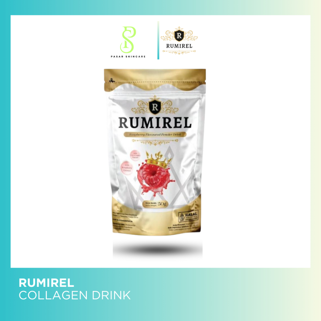 Rumirel Collagen Drink Original 100% Aman BPOM HALAL MUI Perawatan Kulit Wanita dari dalam