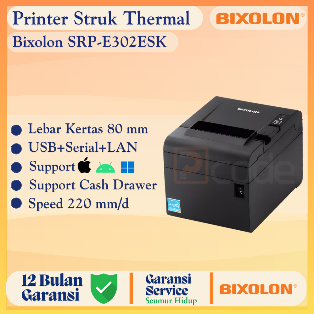 Printer Struk Thermal Bixolon SRP-E302ESK