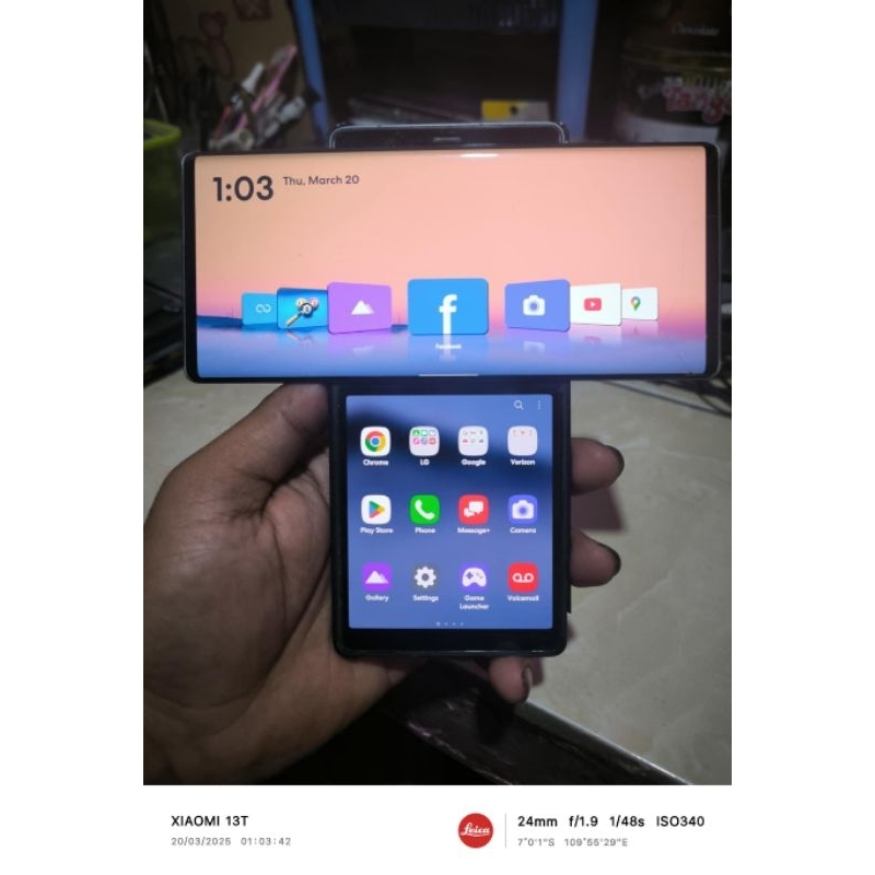 LG WING 8/256 VERIZON Minus