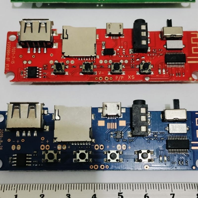 TERJAMIN Modul Mp3 Bluetooth Radio Music Box Speaker DIY Modul F Random Warna **