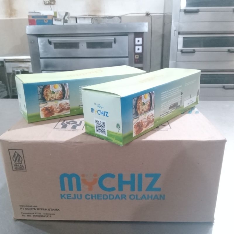 

1 KARTON keju mychiz CHEDDAR 2 kg x 8