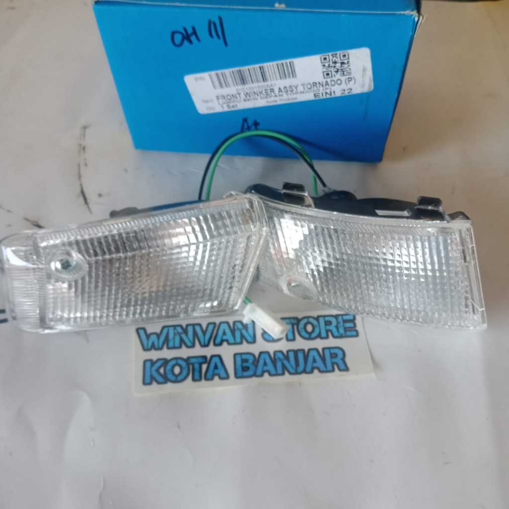 Lampu Sein depan Tornado lampu sen depan kiri kanan sein assy Suzuki Tornado Pnp Shogun kebo
