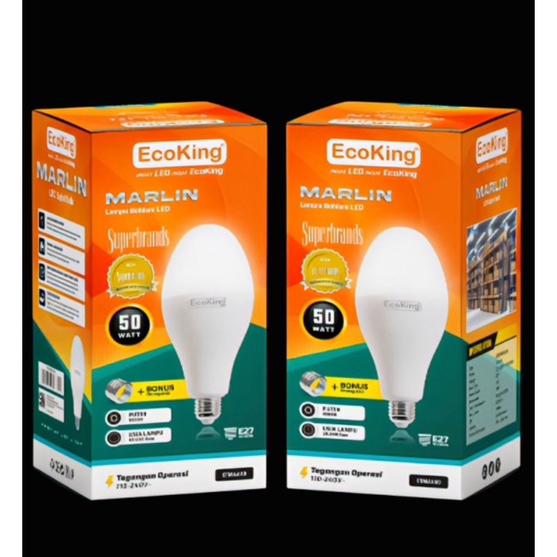 Lampu Led 50 watt ecoking marlin