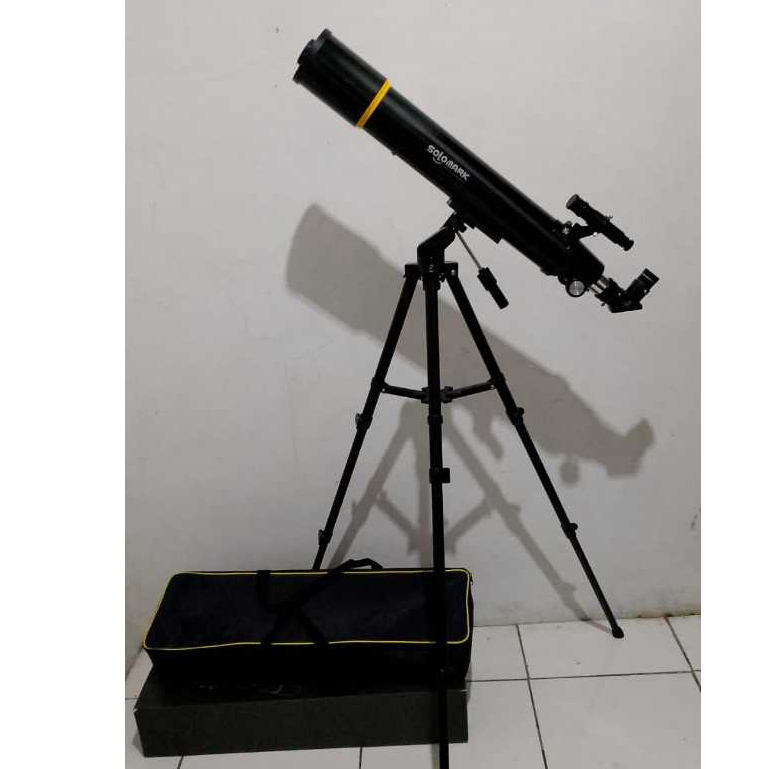 Teleskop Refractor Astronomi / Teropong Astronomi 90080 AZ / Teropong Bintang 90080 AZ Telescop AZ m
