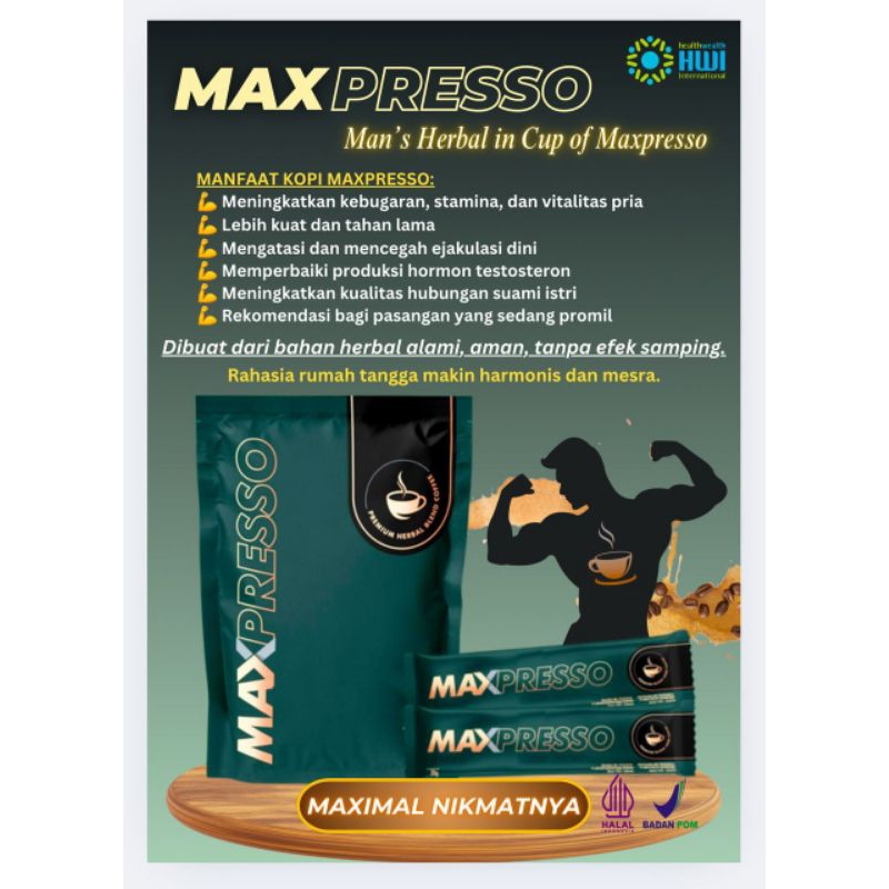 

MAX PRESO KOPI STAMINA PRIA