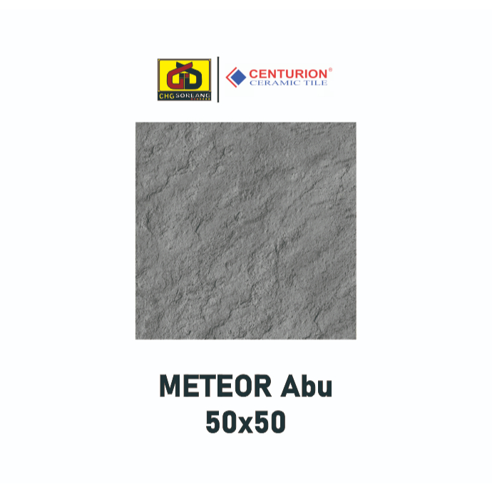 Keramik Teras Garasi Carport kasar 50x50 / Keramik Lantai Kasar 50x50 CENTURION METEOR