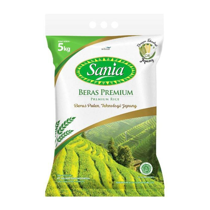 

Beras Premium SANIA Netto 5Kg