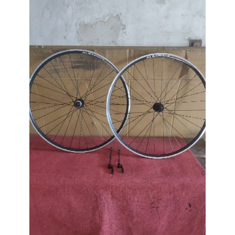 Wheelset Shimano LX/AT470 700