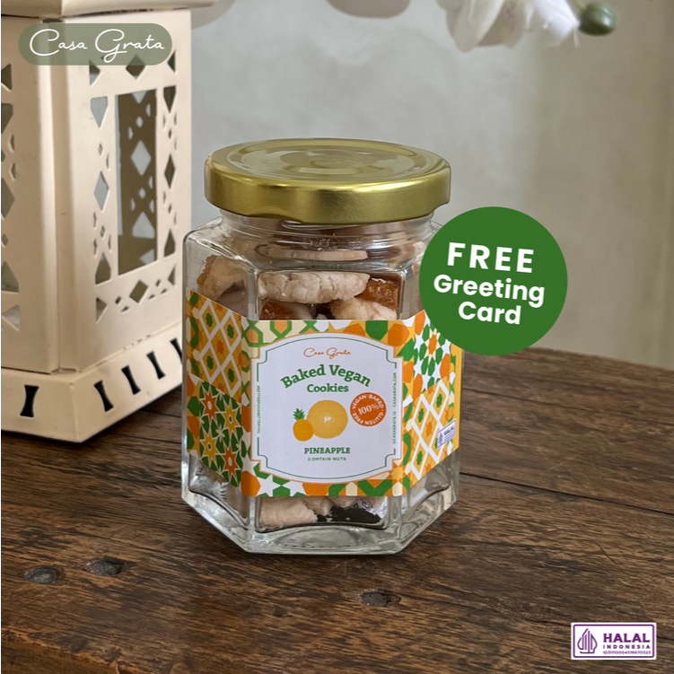 

Casa Grata Pineapple Cookies special lebaran, Gluten Free & Vegan