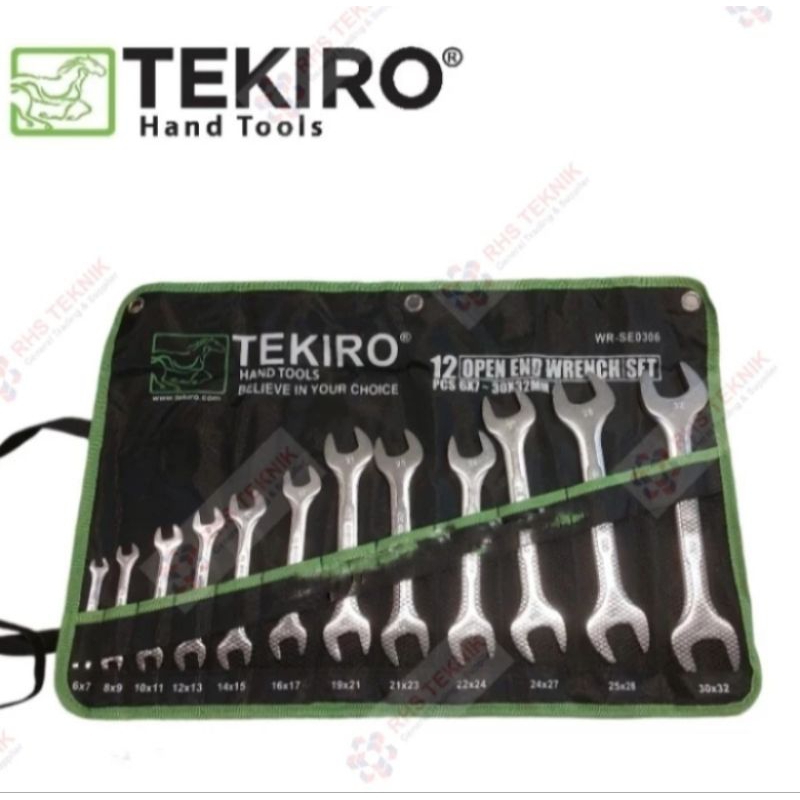 KUNCI PAS TEKIRO SET 6-32MM