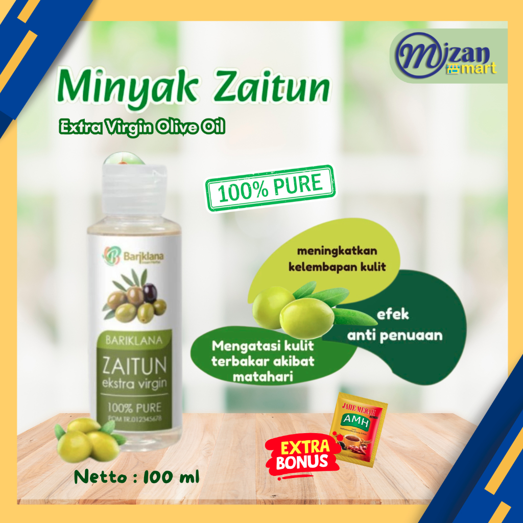 

MINYAK ZAITUN Extra Virgin Olive Oil Bariklana