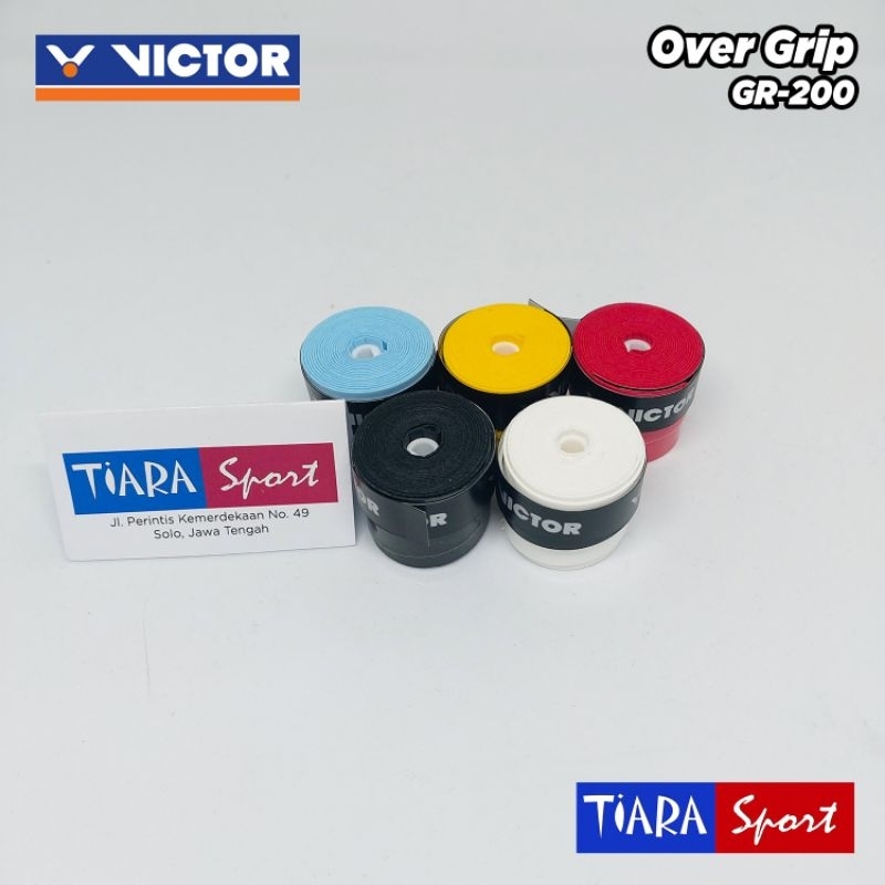 Grip Karet VICTOR GR 200 - Badminton Overgrip GR200