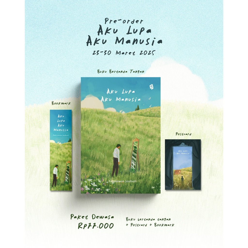Buku - AKU LUPA AKU MANUSIA - Febriawan Jauhari - Bukune
