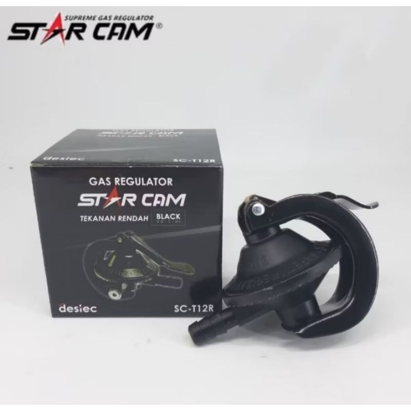 REGULATOR KOMPOR GAS METER MERK STARCAM / KEPALA KOMPOR GAS BAGUS PREMIUM