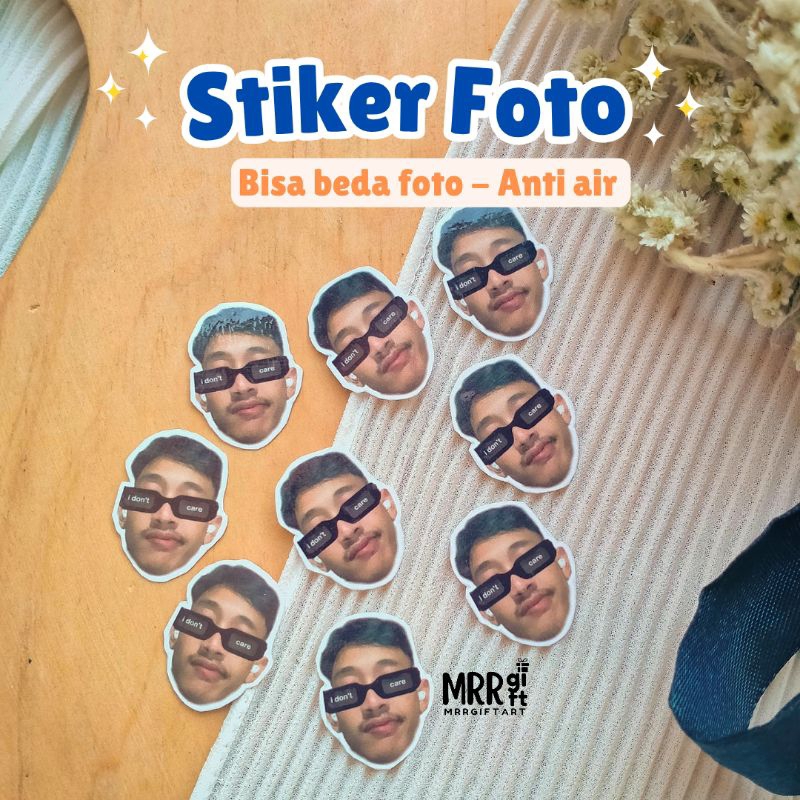 

70 pcs STIKER WAJAH Custom 2,5 CM COSTUM KOSTUM REQUEST STIKER KADO HELEM KECIL WAJAH BADAN NAMA ANAK PACAR ANTI AIR WATERPROOF KADO ESTETIK MURAH