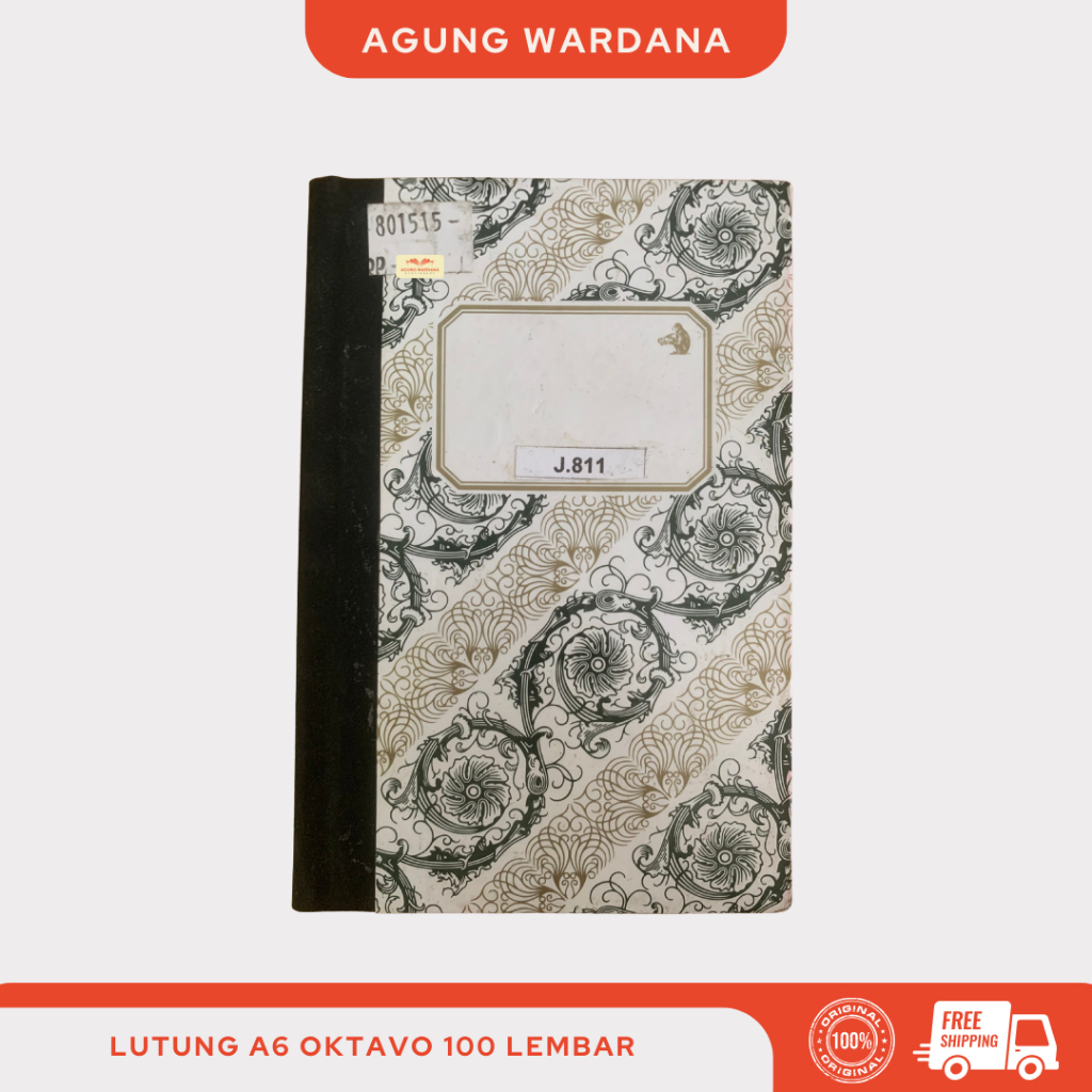 

LUTUNG HARD COVER A6 OKTAVO 100 LEMBAR