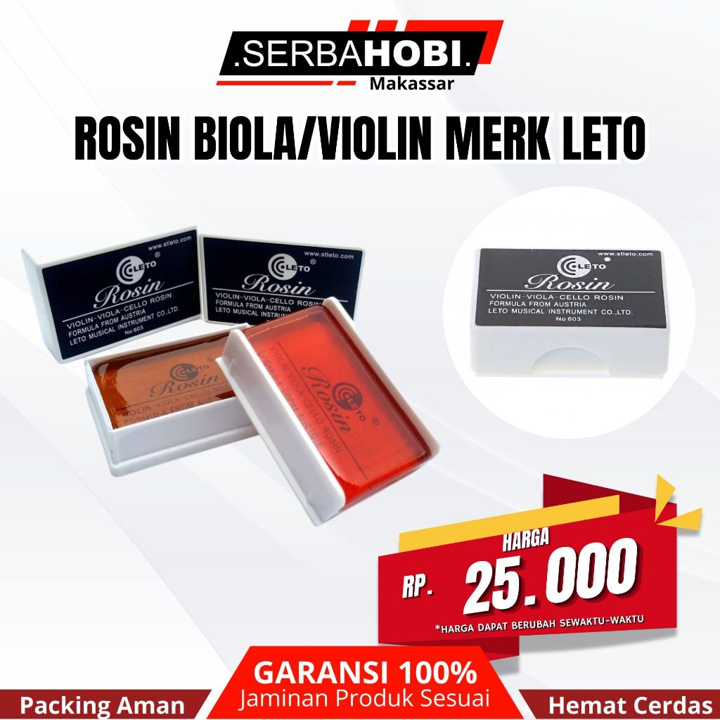 Rosin Biola Letto Untuk Bow Biola Dengan Kualitas Terbaik