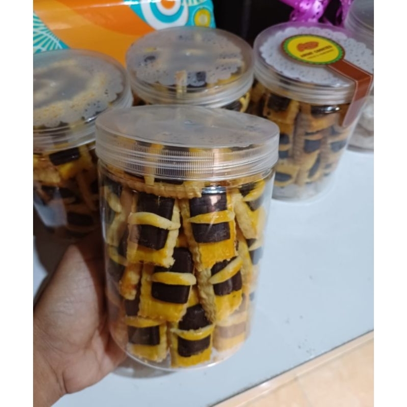 

coklat stik kemasan toples 750grm