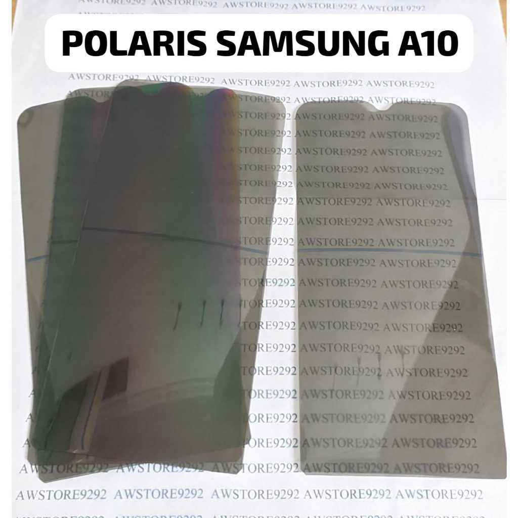 POLARIZER POLARIS LCD FOR  SAMSUNG A10 - M10 M105 LCD POLARIZED POLARIS NEGATIVE DISPLAY HP SAMSUNG 