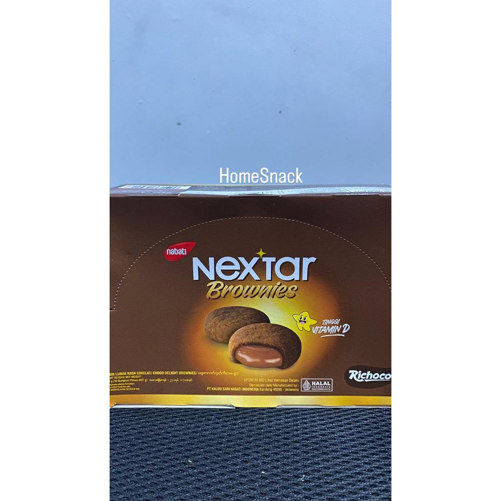 

Nextar Brownies Coklat 1 Pack Isi 10 Pcs X 34gr - Nextar Coklat Murah