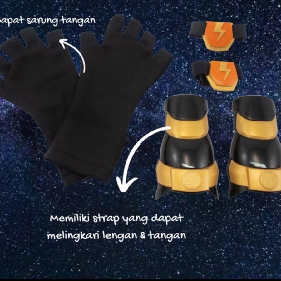 mainan bima S thunder fist / sarung tangan bima senjata pemukul petir