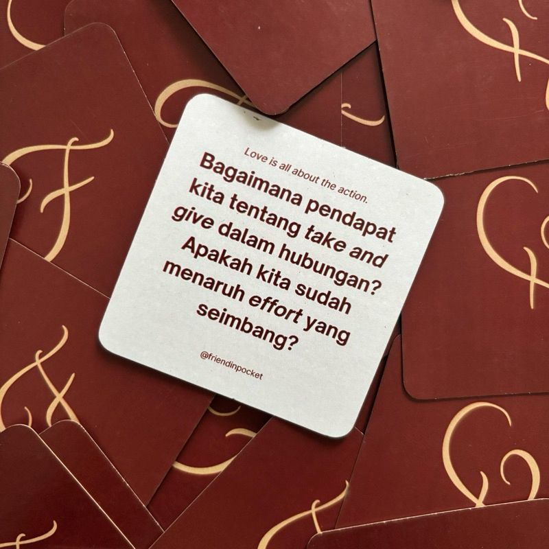friendinpocket - Permainan Kartu untuk Pasangan | Card Game for Couple | Permainan Kartu Seru | Coup