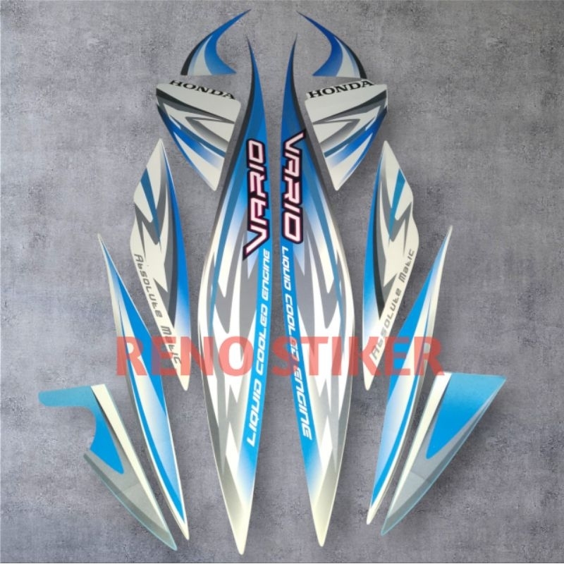 STIKER & STRIPING LIS BODY VARIO 110 KARBU TAHUN 2012 2013 STANDAR/ STRIPING VARIO LAMA / STRIPING V