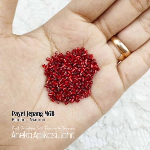 50 GRAM PAYET JEPANG MGB BAMBU PASIR 38 MERAH MAROON