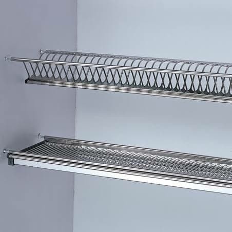 Rak Piring dan Gelas Stainless TACO HW-010SS - 800 mm-80cm/900mm-90cm