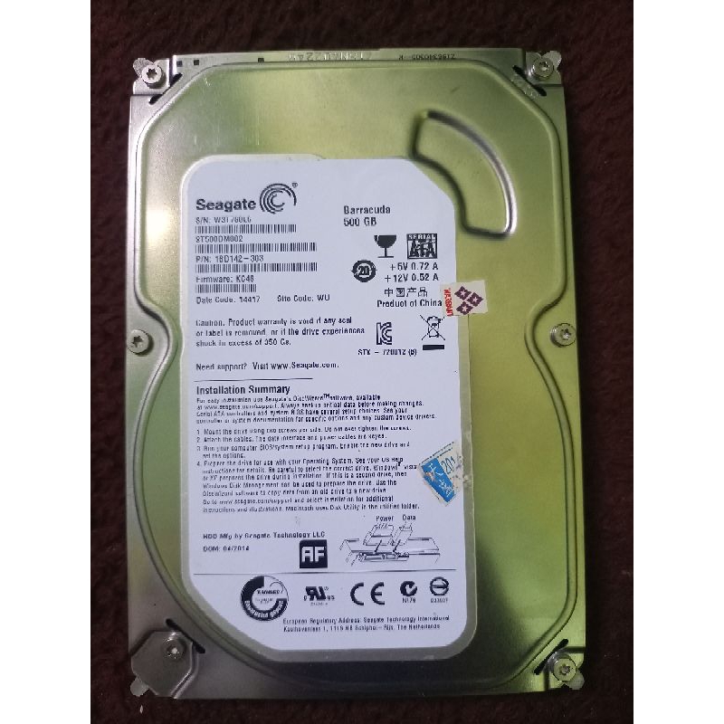 HDD Seagate 500GB