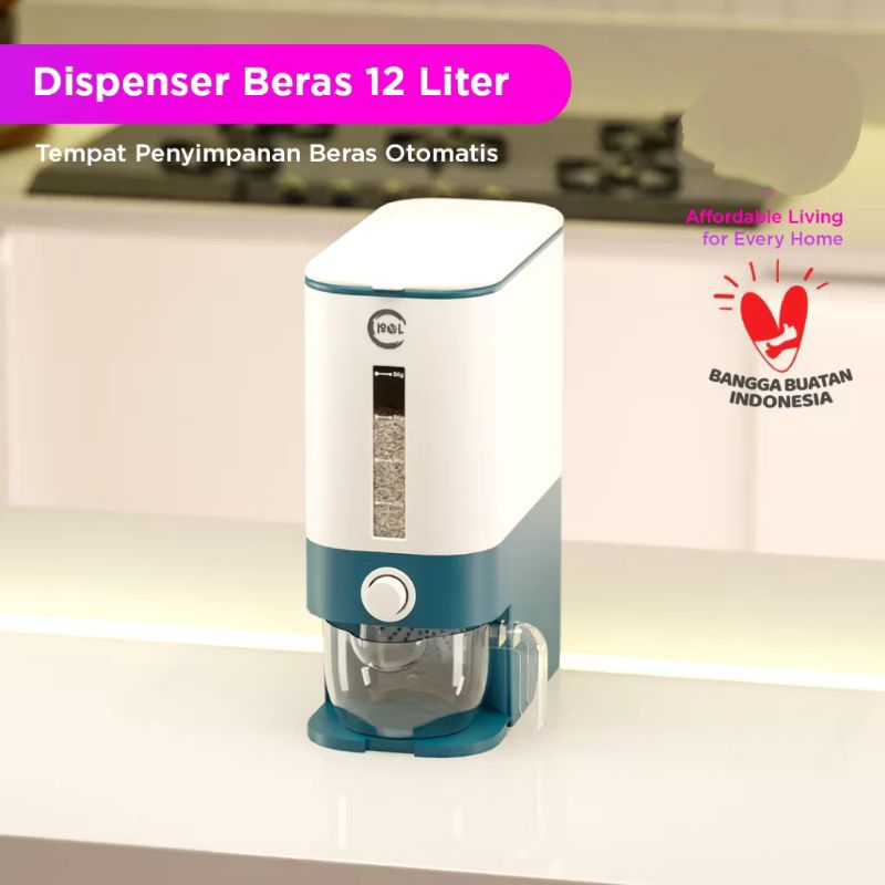 Dispenser Beras 12 Liter