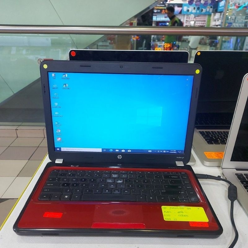 Laptop HP Pavilion G4 intel core i3-2330M ram 4gb ssd 128gb 536