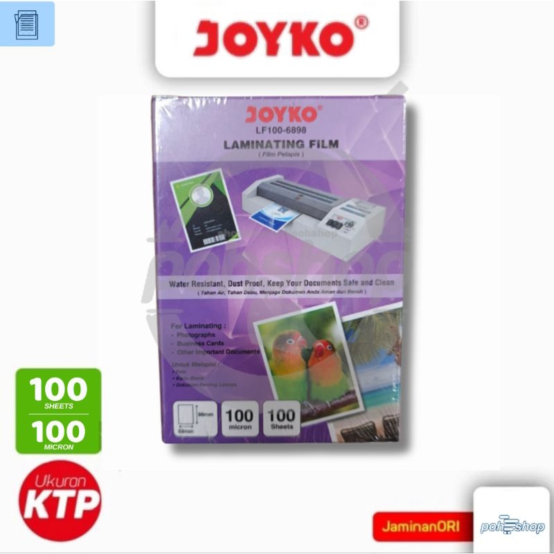 

Joyko Laminating Film LF100-6898