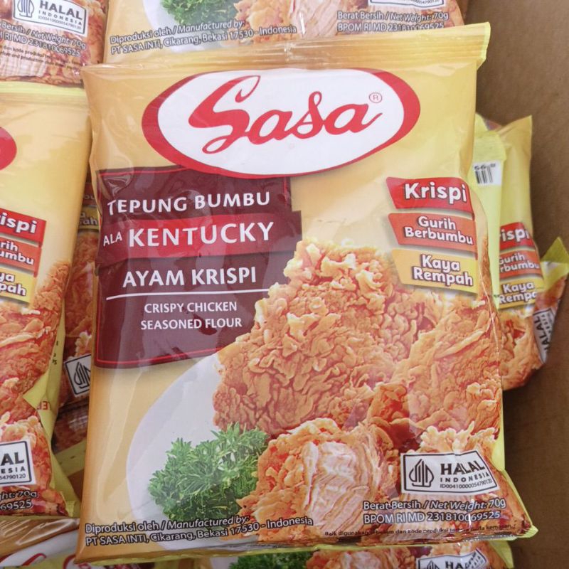 

Tepung Sasa Bumbu Ala KENTUCKY Ayam Krispi