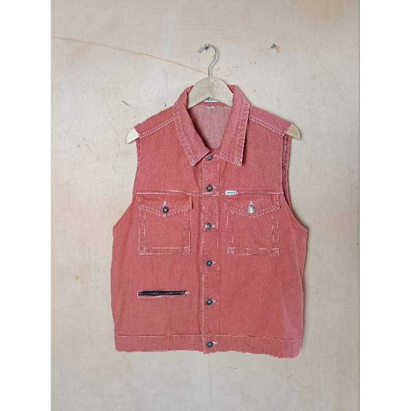 VEST LUCU (CEWEK/COWOK) VINTAGE GUESS BY GEORGES MARCIANO