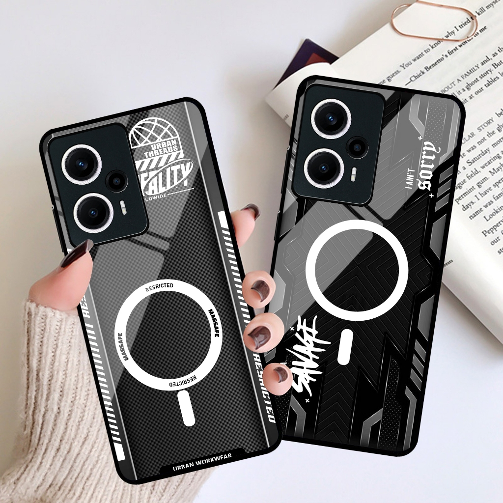 [53] Softcase Glass Poco F5  - Kesing Glossy Poco F5 - Casing Kaca Poco F5 - Case Glossy Poco F5